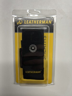 LEATHERMAN, Premium Nylon Snap Sheath w/ Pockets, Fits 4'' to 4.5   tools 934933