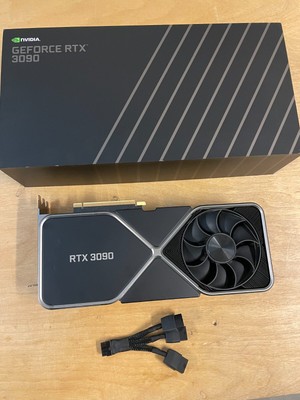 NVIDIA GeForce RTX 3090 Founders Edition 24GB GDDR6 Graphics Card -...