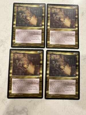 Magic the Gathering MTG Lim-Dul's Vault Play Set Of 4 MP HP