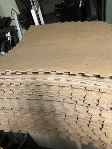 Pavi Gym Rubber Aerobic Flooring - 1650 Sq ft