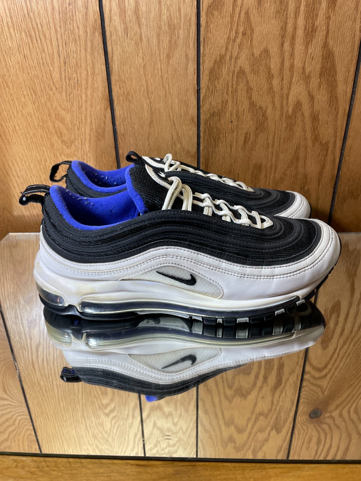 NIKE W AIR MAX AP 23㎝ Nike Air Max 97 GS White Metallic Silver Shoes 921522-104