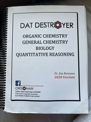 DAT Orgoman Math Destroyer 2020