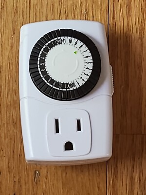 BN-LINK BND-60/U47 Indoor Outlet 24-Hour Timer, 3 Prong 