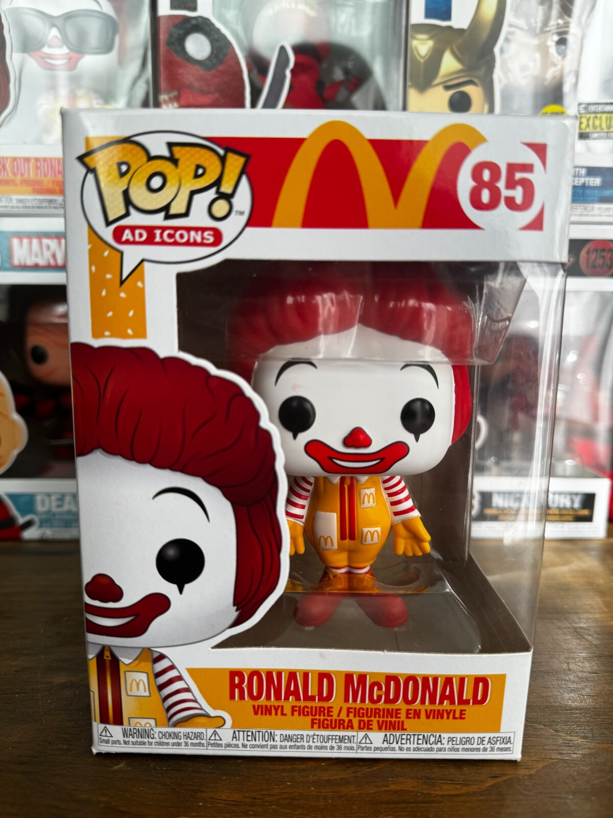 FUNKO POP ロナルドマクドナルド3種セット ファンコポップ バースデー ロナルド・マクドナルド フィギュア