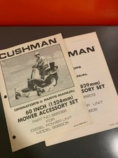 Cushman Frontline Mower Deck Accessory Parts Manual 898805 885391