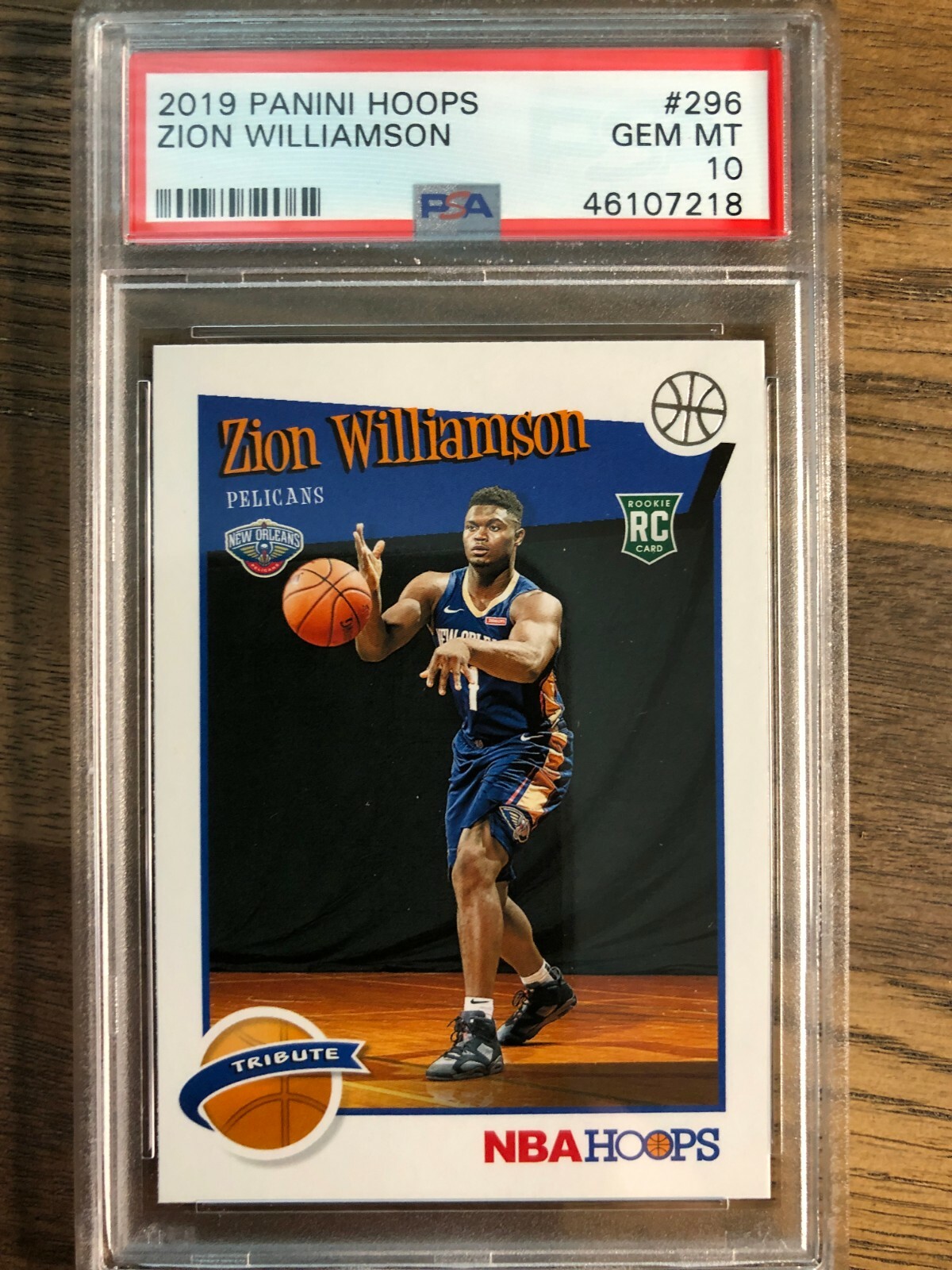 PANINI opulence ZION WILLIAMSON RCナイキパッチ 2019 Panini Revolution Zion Williamson #101 PSA 10 Rookie RC