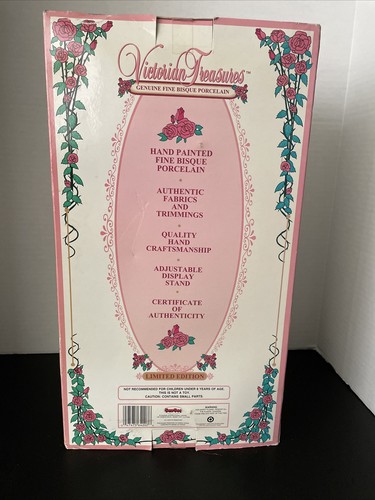 Dan-Dee Soft Expressions Genuine Fine Bisque Porcelain Doll New In Box