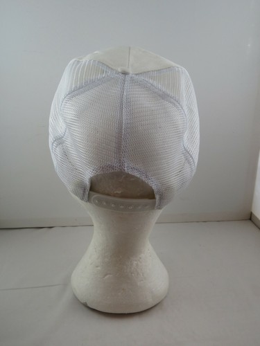 Vintage Stitched Trucker Hat - Molson Canadian All White with Logo -  Snapback