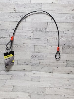Kryptonite KryptoFlex Double Loop Bike Lock Anti-Theft Security Cable, 2.5 ft