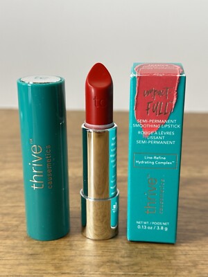 Thrive Causemetics Impact-ful Smoothing Lipstick JESSICA Full Size 0.13 oz NIB