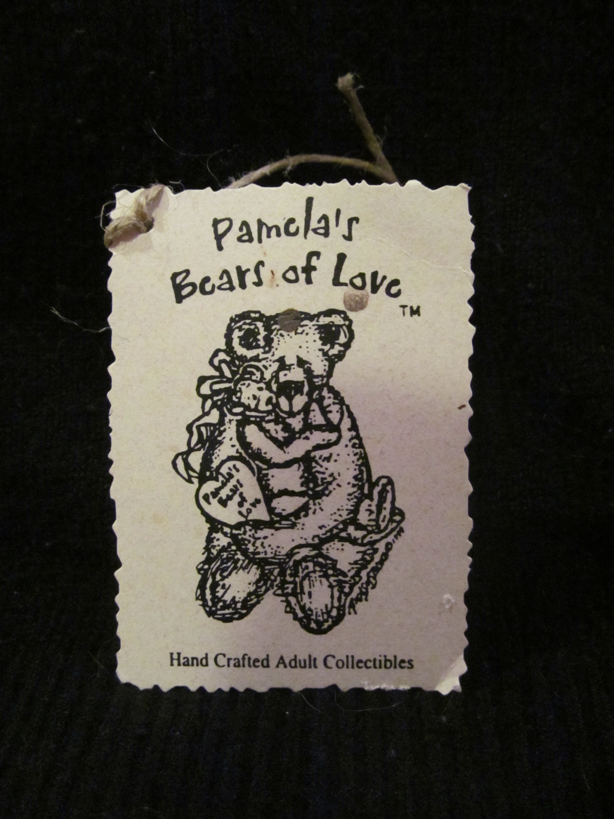 OOAK Mohair Artist Bear Handmade by Pamela S Bluestein 