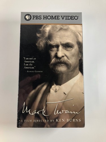 Mark Twain New Sealed VHS 2 Tape Set Documentary Directed By