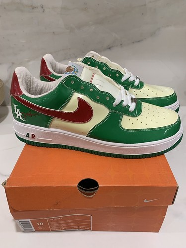 USJ - ℋෆ DS 2005 Mister Cartoon x Nike AF1 Sz 10 306146-131 Air Force