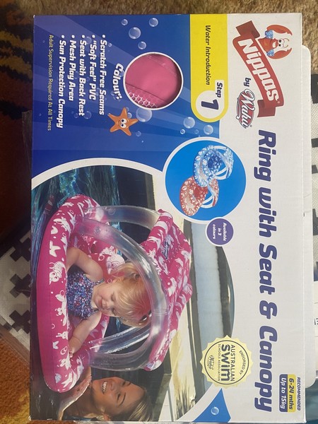 nippas swim ring with canopy