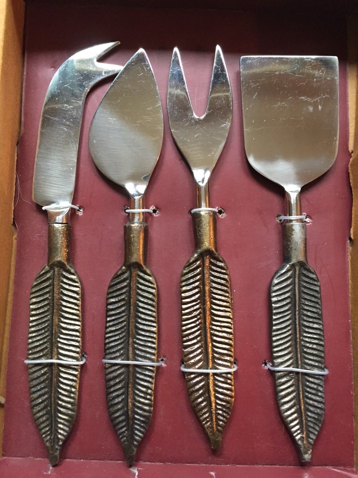 Cheese Serving Cutting Spreader Set -  Handcrafted in India - The Global Market