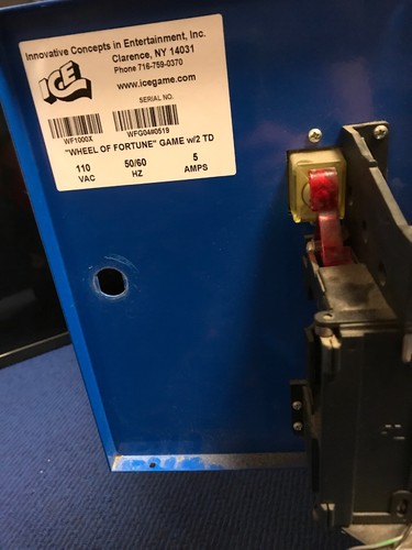 Ice Wheel of Fortune Arcade Redemption Game