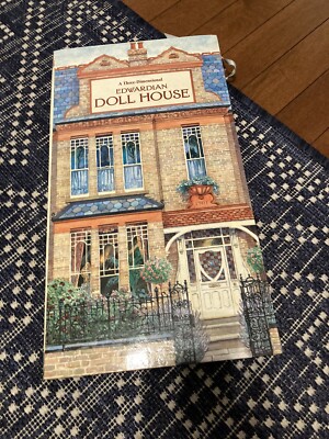 Edwardian Doll House Pop-up Book 1995 Three Dimensional 3D Paper Dolls 4 Cutouts
