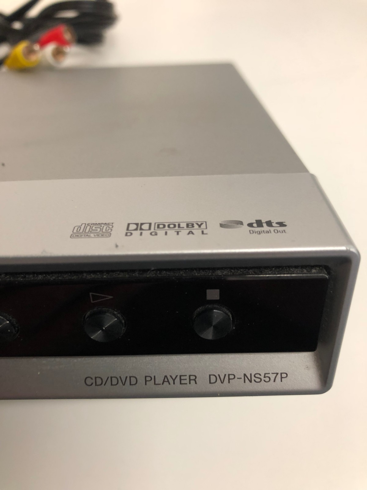 Sony Progressive Scan DVP-NS57P DVD Player Tested Works Nicely Cords Included