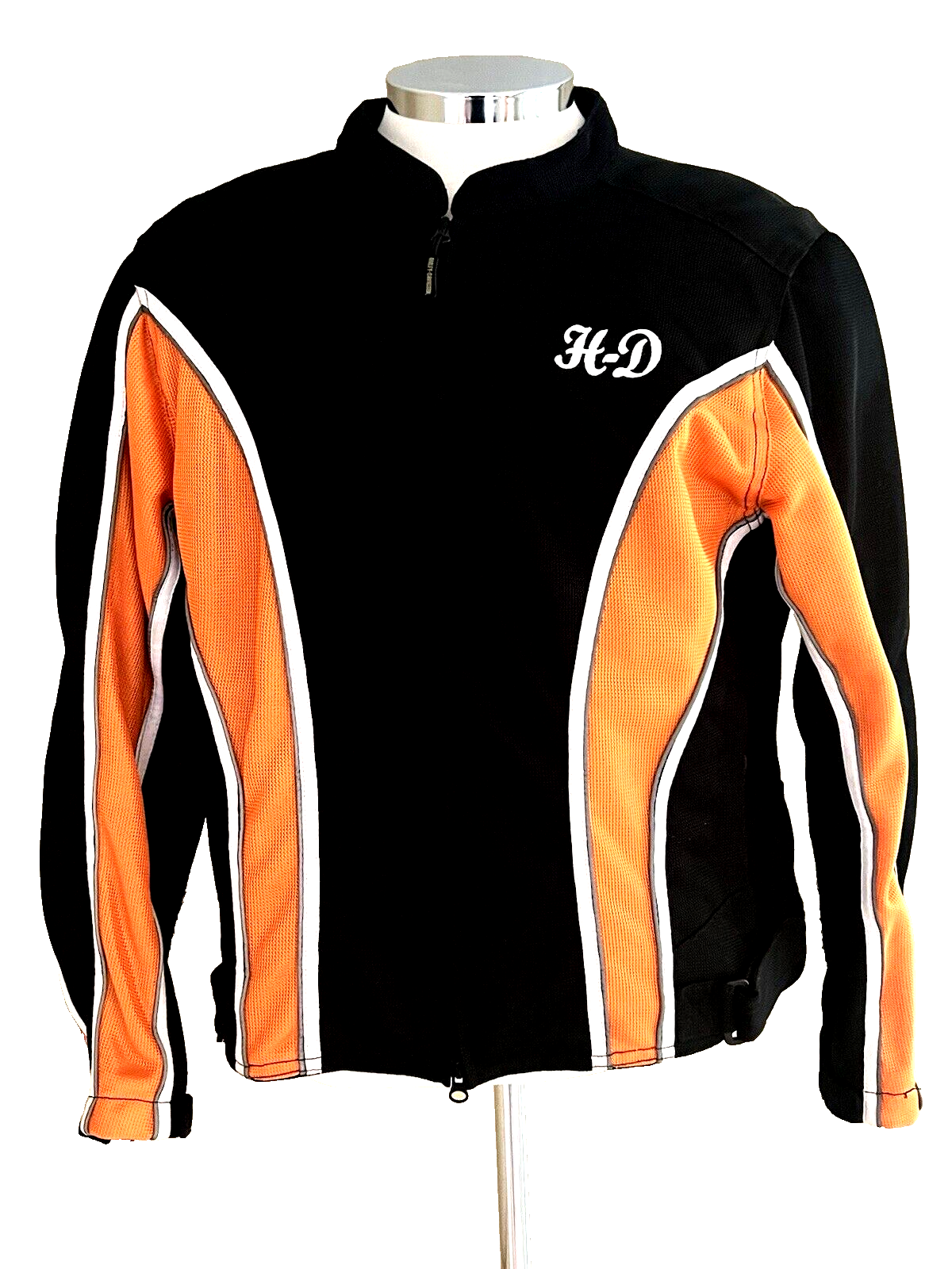 Harley Davidson Winged B&S Mesh Orange Functional Jacket