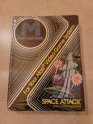Space Attack Atari 2600 Brand new factory sealed m network NTSC USA unopened VCS