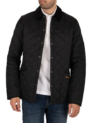 

Куртка Barbour Men-#39;s Heritage Liddesdale Quilt, черная, Черный, MQU0240BK11