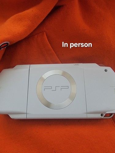 4-051【美品】PSP-1000 ホワイト PSP Console Ceramic White PSP-1000 PS Portable SONY