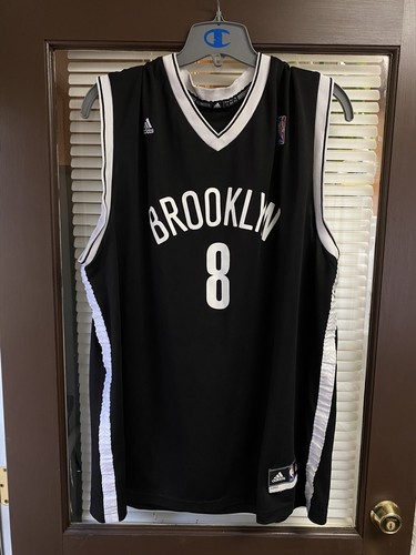adidas BROOKLYN WILLIAMS ユニフォーム XXL Brooklyn Nets Deron Williams #8 Jersey Mens XL Adidas Sewn NBA