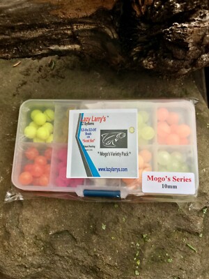 Lazy Larry's E-Z Beads Mogo’s Variety 10 color , 10mm Mogo’s Series Pack