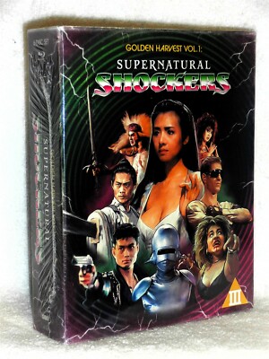 Golden Harvest Vol 1: Supernatural Shockers (Blu-ray, 2024, 6-Disc) NEW  Amy Yip