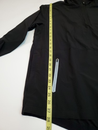 Vuori Men's Performance 1/4 Zip Pullover Activewear Hoodie Size XL Black