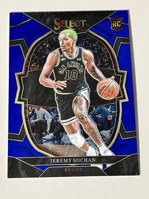 2022-23 Panini Select Blue (Retail Base) #86 Jeremy Sochan