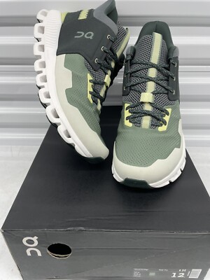 On Cloud Men s Cloud Hi Edge Hiking and Trail Kelp/Ivy 28-99674 Size 12M