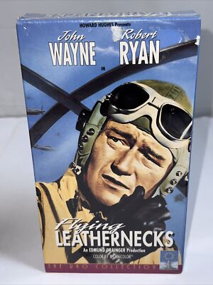 Flying Leathernecks (VHS) John Wayne Rip In Plastic