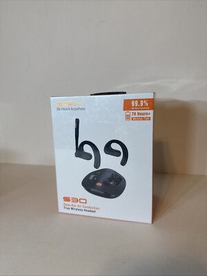 Eksa Telecom T-QM01-01 S30 Bluetooth Open-Ear Air-Conduction Headset New Sealed
