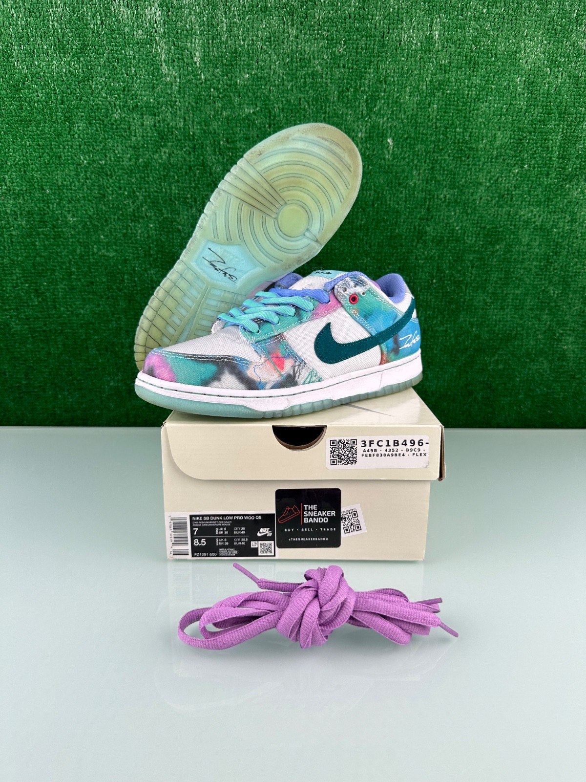 Futura × Nike SB Dunk Low FUTURA Nike SB Dunk Low Bleached Coral REVIEW & On Feet