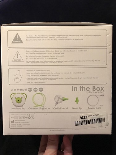 Nosiboo Nasal Aspirator Pro