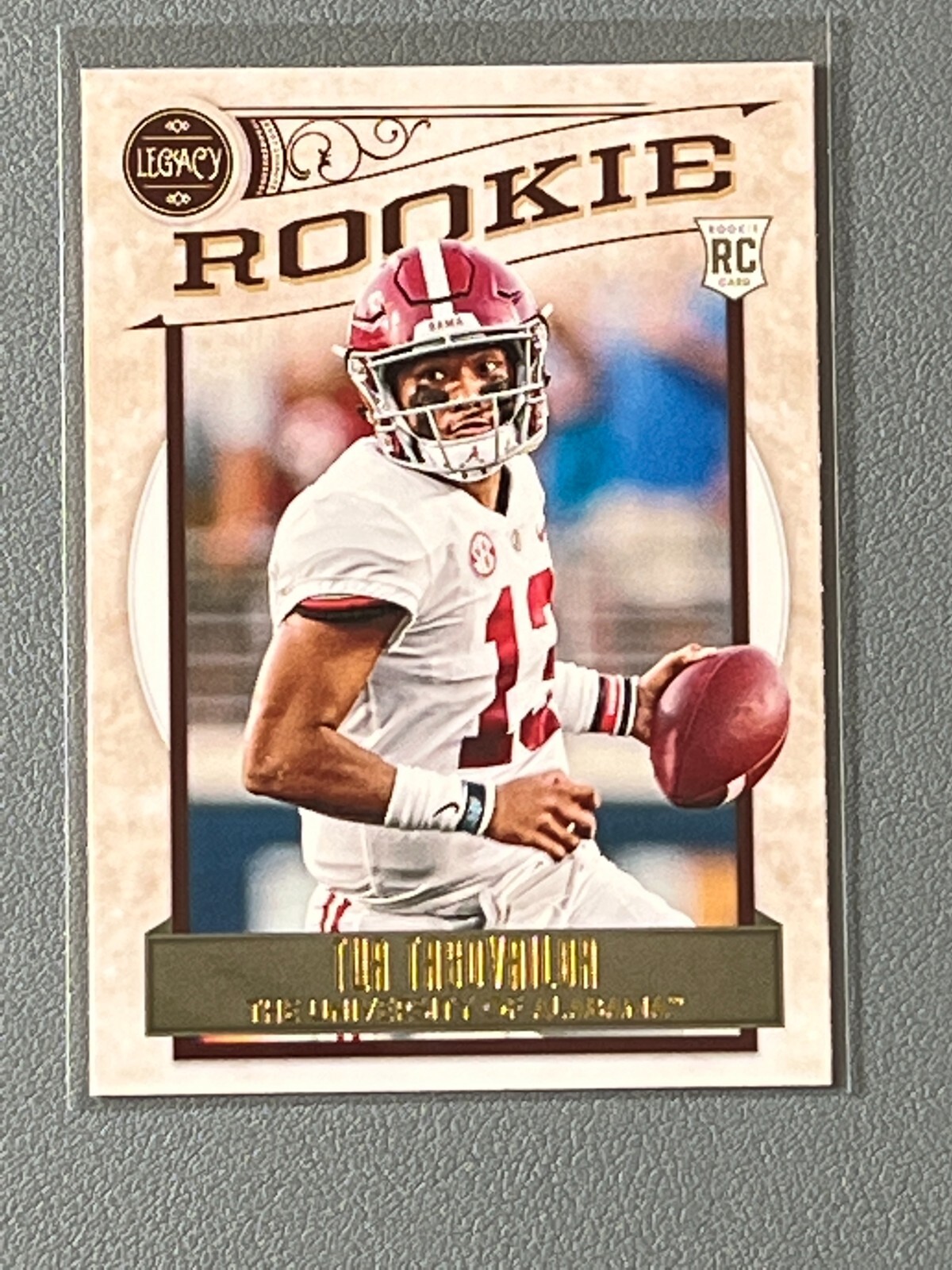 2020 Legacy Football Tua Tagovailoa Rookie RC #144 Miami