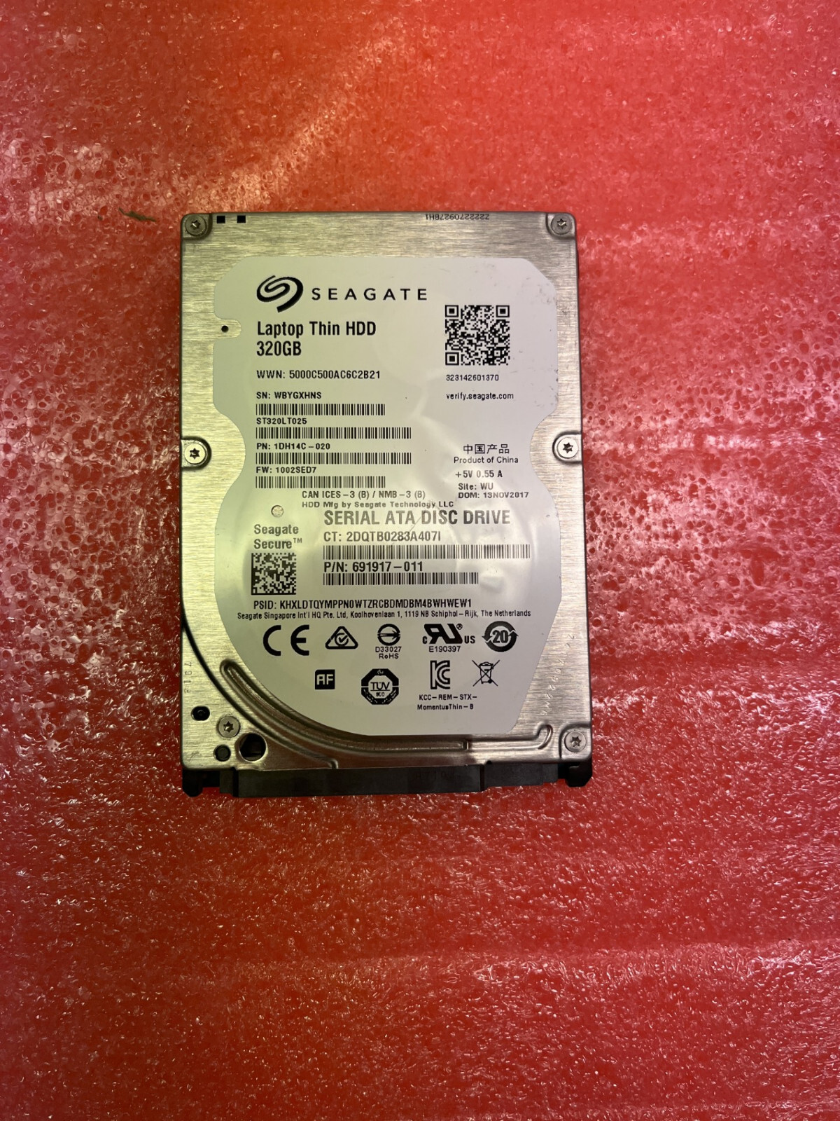 2.5インチ HDD 320GB 各種メーカー 11本まとめ売り 3520GB 2.5インチ