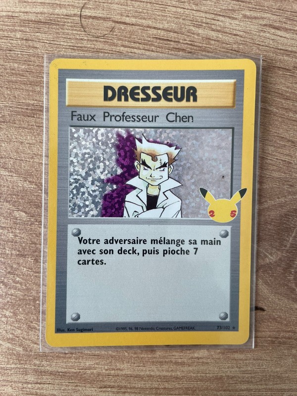 [Au Choix] Cartes PokÃ©Mon Fr CÃ©LÃ©Brations 25 Ans