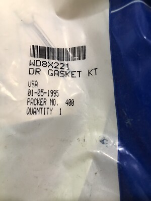 WD8X221 GE DOOR GASKET D/W