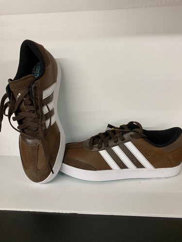 NEW MEN'S ADIDAS ADICROSS V GOLF SHOES BROWN F33393 9.5 M