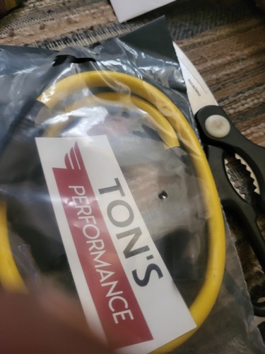 ハーレーダビッドソン Ton's 10mm Yellow Harley Davidson Sportster XL 07+ Spark