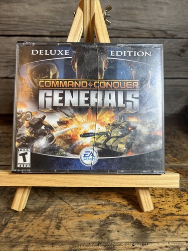 Command & Conquer Generals Deluxe Edition (PC 2003 - 3 Discs Command & Conquer Generals Deluxe Edition (PC 2003 - 3 Discs
