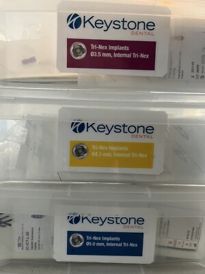 (479)Southern Implants Healing Abutments, Impres Post, Coverscrew TRI-NEX Nobel