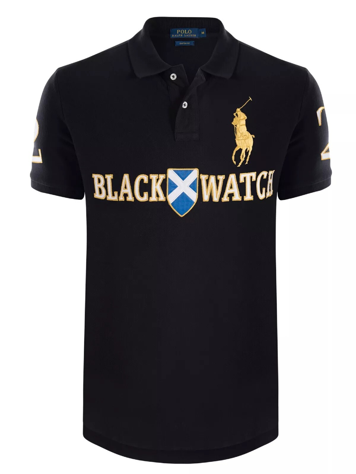 トップス Ralph Lauren BLACK WATCH POLO TEAM drill Polo Ralph Lauren Short Sleeve Black Watch POLO for Men