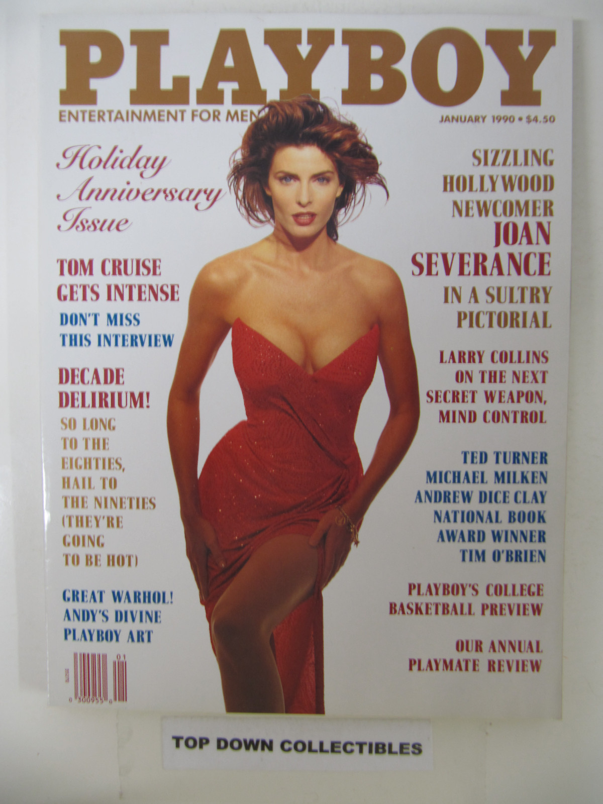 PLAYBOY　BOOK Playboy December 1990. Sherilyn Fenn Cover | Arthur