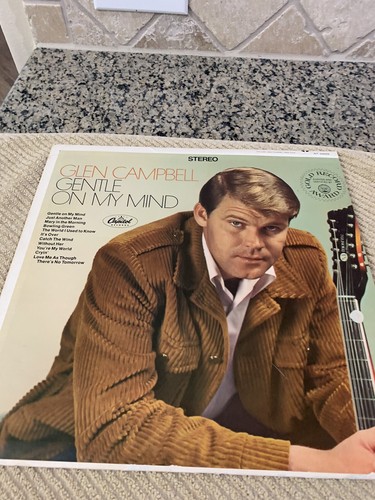 Glen Campbell Gentle On My Mind Capitol Stereo ST 32809 1967 | eBay