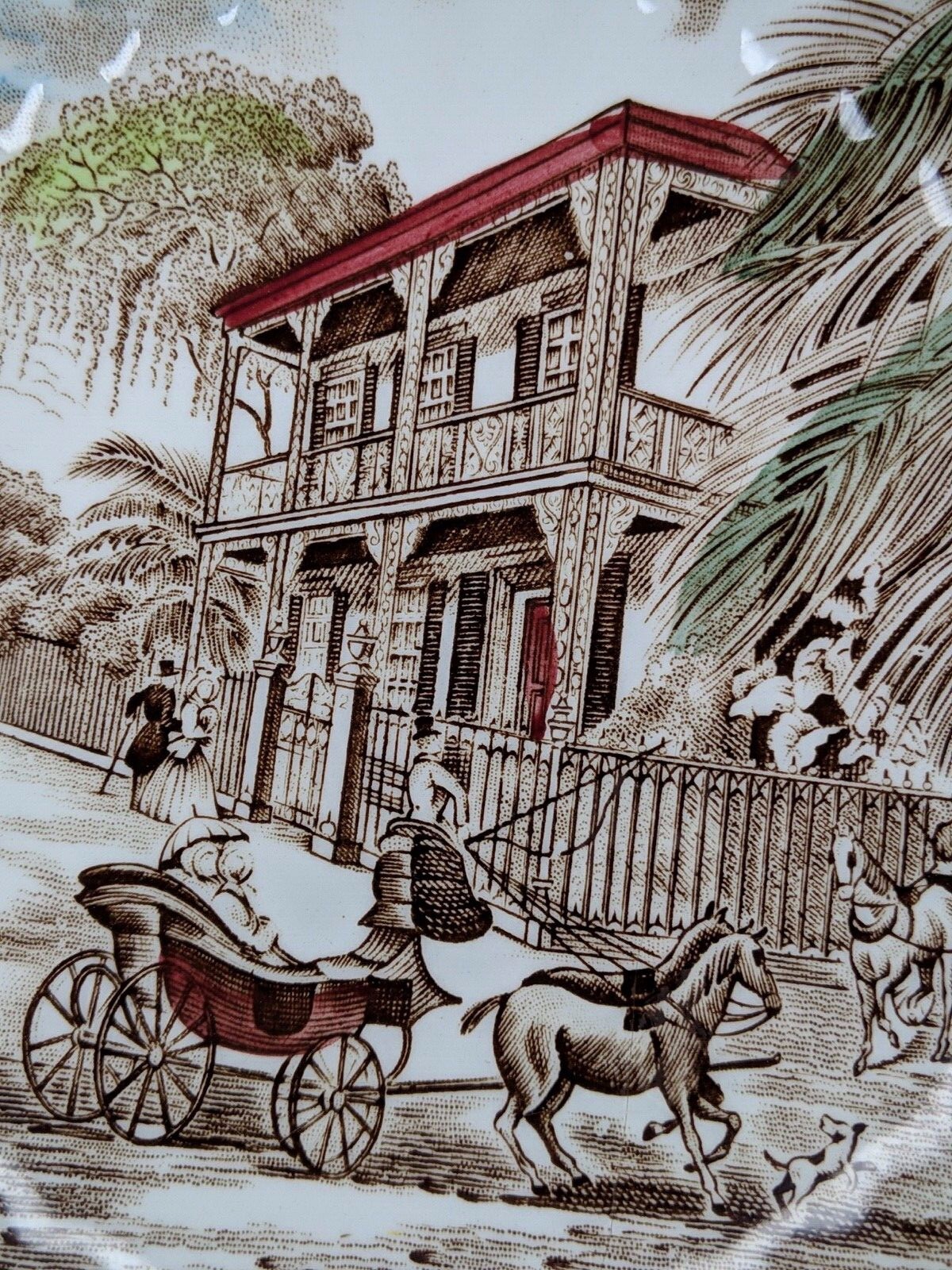 Heritage Hall China 8 1/4 inch Serving Bowl French Provincial Made in England