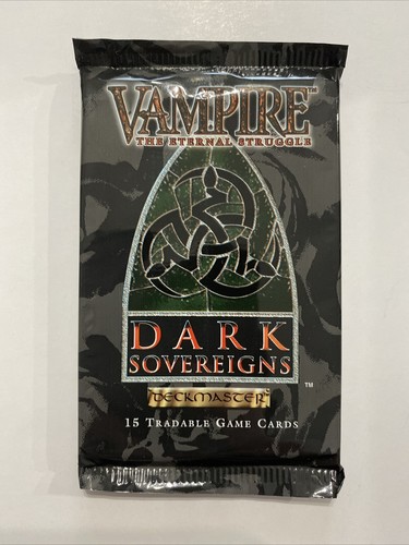 Dark Sovereigns Booster Pack Vampire The Eternal Struggle