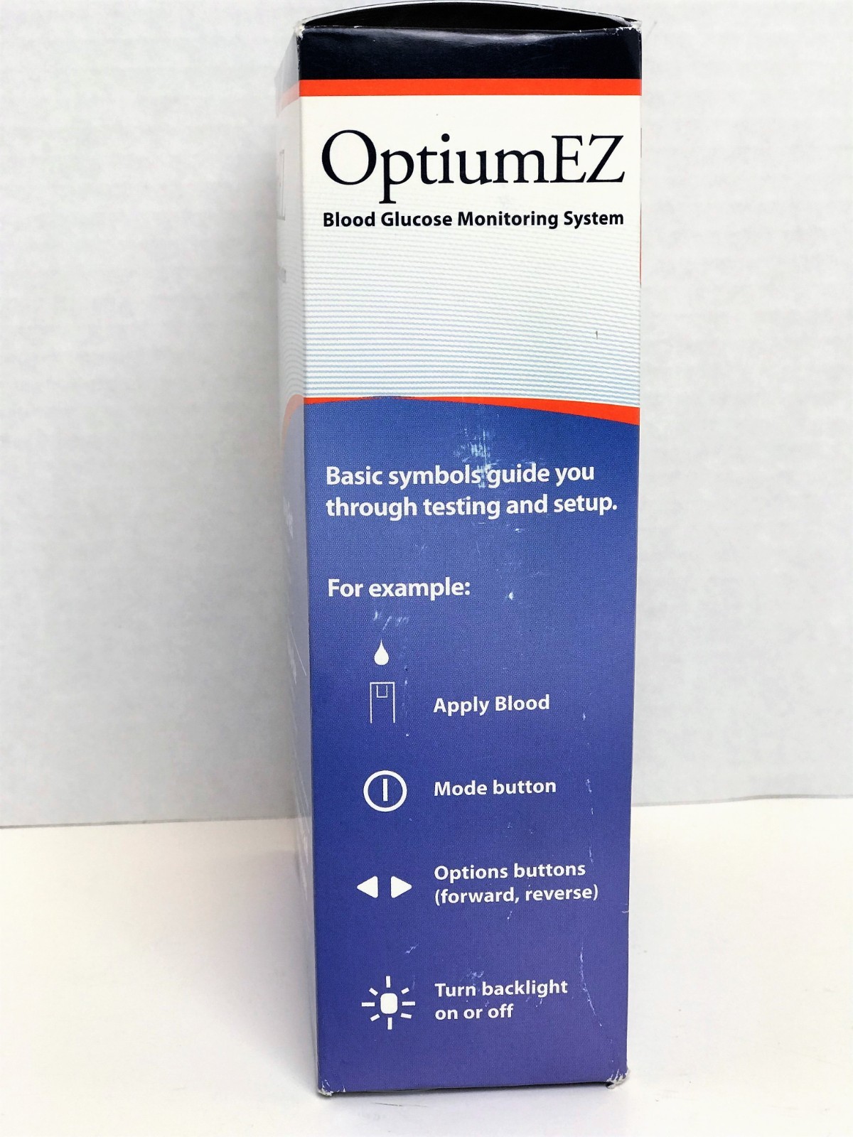 OptiumEZ Blood Glucose Monitoring System, Abbott (New, Open Box) Fast Shipping